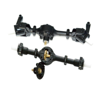 2 STKS Voor Achterbrug As W / Metal Gear voor WPL B14 B24 C14 C24 Fayee FY001 FY002 Rc Auto Onderdelen
