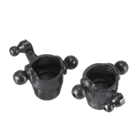 2 STUKS KYAMRC 1898A 1899A 1/16 RC Auto Stuurbeker Links Rechts C Seat G16 11 Voertuigen Onderdelen