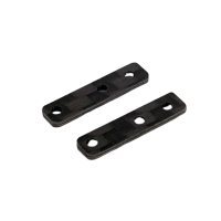 2 STUKS OMPHOBBY M2 V1 RC Helicopter Onderdelen Koolstofvezel Hoofdframe Voorbord