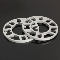 2 Stuks Universal 10MM Alloy Aluminium Wheel Spacers Shims Plaat 4/5 Stud Fit