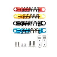 2 Stuks Verbeterde Aluminium Schokdemper Demper Voor WPL D12 1/10 Rc Cars Voertuigen Modellen Onderdelen
