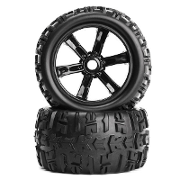 2 Stuks ZD Racing 1/8 Klimmen RC Auto Onderdeel Wiel 8477 voor HSP Louise HPI E MAXX Savage Flux