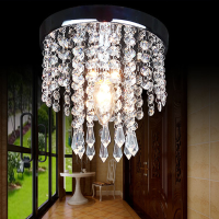 20 * 20Cm gangpad slaapkamer kristallen kroonluchter hanglamp plafondlamp verlichtingsarmatuur