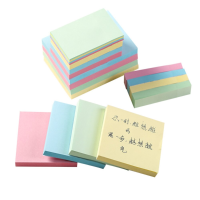 20 Pack 3x3 Sticky Notes Bright Stickies Colorful Super Sticking Power Memo Pads 100st voor Office School Stationery Sup