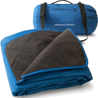 200*140Cm Thermische Camping Deken Polar Fleece Camping Deken Waterdicht en Vochtbestendig Verdikte Slaapmat Draagbare P