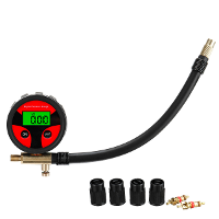 200 PSI Digitale bandenspanningsmeter LCD achtergrondverlichting LED Digitale bandenspanningsmeter voor autodruktester