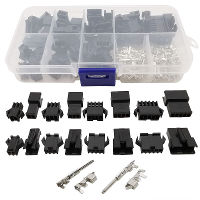 200 Stuks 2.54Mm pitch JST SM Connector Kit 2/3/4/5 pins mannelijke/vrouwelijke behuizing pinheader Crimp terminals elek