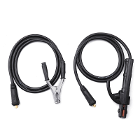 200A Groud Lasaarde Klem Laspistoolset voor Mig Tig ARC Lasapparaat 1,5M Kabel 10 25 Stekker Professioneel