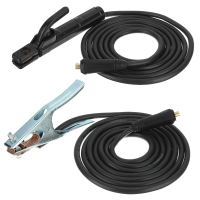 200A Groud Lassen Aarde Klem Set Houder Lijn voor MIG TIG ARC Lasser 3M Kabel 10 25 Plug