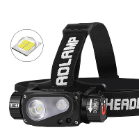 200B 2 XHP50 LED Hoofdlamp Bewegingssensor Koplamp Zaklamp 18650/21700 USB Oplaadbare Hoofdlamp Fakkel 10 Verlichtingsmo