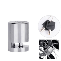 2023 Mountain Bike Lock Aluminum Alloy Anti Theft Safe Bicycle Disc Lock for Outfoors Cycling