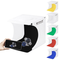 22*23*24 Cm Dual LED Licht Hoogtepunt Draagbare Studio Set Waterdicht Rimpelbestendig Hoge Kleurweergave studio Met 6 Fo