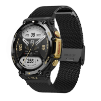 22 Mm Metaalen Gaasband Vervangende Horlogeband voor Amazfit T Rex 2