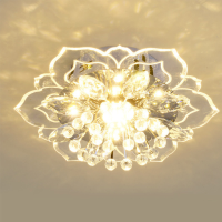 220 V Crystal LED Plafondlamp Armatuur Hanger Moderne Lamp Thuis Kamer Verlichting