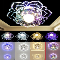 220V moderne kristallen LED plafondverlichting Woonkamer Home Vierkante kroonluchters