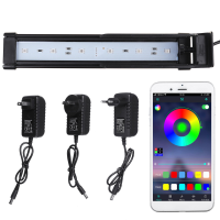 22CM bluetooth APP Gecontroleerde aquariumafdekking Verlichting Kleurverandering Dimbare LED lichtbalk Geschikt voor aqu