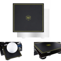 235 * 235Mm Flexibele Magnetische Platformsticker + Verwarmde Bedplaat uit verenstaal voor CR 10 / Tornado 3D printer