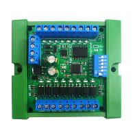 23IOA08 8CH multifunctionele RS485 externe IO module PLC DI DO uitbreidingskaart DIN gidsrail
