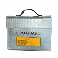 240*180*64Mm Multifunctionele Brandvertragende Explosiebestendige Tas Batterijveiligheidstas voor Lipo Batterijoplader