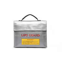 240X65x180mm Draagbare Lithium Batterij Beschermingszak Vuurvaste Explosiebestendige Zak RC Lipo Batterij Veiligheidszak