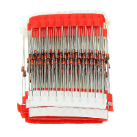 250 Stuks 25 waarden 1W Zener diode assortiment kit 3V tot 33V assortiment kit