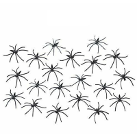 250G Spinnenweb Met 48 Stuks Kleine Spinnen Halloween Outdoor Feestdecoraties Props Levert