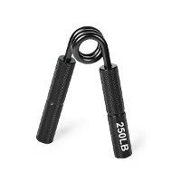 250LB Hand Grip Strengthener Metalen Knijper Aluminium Handvat Professionele Handgrip Vingertraining voor de sportschool