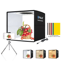 25Cm/40cm LED Opvouwbaar Studio Ring Licht Drie Kleurtemperatuur Hoge Helderheid Dimbaar Gemakkelijk Op te bergen Studio