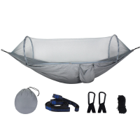 270X140cm Auto Quick Open hangmat Outdoor Camping Hangend schommelbed met klamboe Max belasting 250kg
