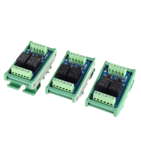 2CH Kanaal Optocoupler Isolatie Relaismodule 5V/12 V / 24 V SCM PLC Signaalversterker Board