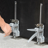 2PCS 12 Inch Heavy Duty Labour Saving Handvat Arm Jack Veelzijdige Gipsplaatlift Wandtegellocator en Houtbewerkingsklem
