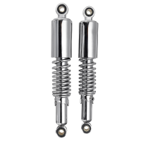 2PCS Motorfiets Achterste Schokdempervering Veren 310mm voor Honda/Yamaha/Suzuki/Kawasaki