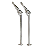 2PCS XLF F11A 1/10 RC Auto Metalen Transmissie Aandrijfas Voertuigmodellen Reserveonderdelen XLF JSCD