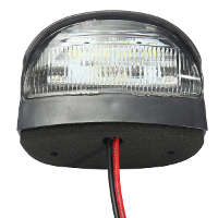 2W 10 30V 4LED Trailer Kentekenplaat Licht voor vrachtwagen vrachtwagen Caravan Wit