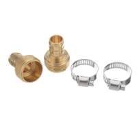 3/4 NPT Messing Man Vrouw Connector Tuinslang Reparatie Snelkoppeling Waterleiding Fittingen Wasstraat Adapte