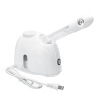 3 In 1 Hot Mist Stoom Facial Steamer 360 ° Rotatie Aromatherapie Facial Sproeier Grote Capaciteit SPA Huid Schoonheid In