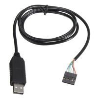 3 Stks 6Pin FTDI FT232RL USB naar seriële adaptermodule USB NAAR TTL RS232 kabel