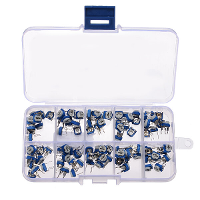 3 X 100 stuks RM065 Horizontale Trimpot Potentiometer Assortiment Kit Met Opslagdoos