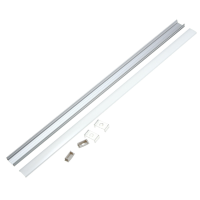 30 / 50CM XH U5 U Style Aluminium Channel houder voor LED Strip Light Bar onder kabinet Lamp Lighting