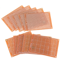30 Stuks Universeel PCB Bord 5x7cm 2.54Mm Gatpitch DIY Prototype Papieren Gedrukt Circuitbord Paneel Enkelzijdig Bord