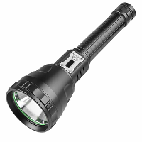 3000LM Sterke Licht Zaklamp Grote Lichtbeker Vaste Focus Buitenzaklamp met Elektronisch Display
