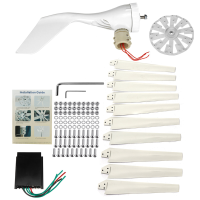 300W Windturbine Generator 10 Bladen 12V/24V Wind Controller Turbine Generator Kit voor Thuis/Camping
