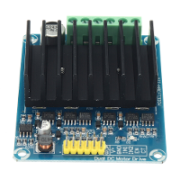 30A DC 5V 12V Dual Channel H Brug Motor Driver Module Bread Board Controller DHB 01A DC Motor Driver Board
