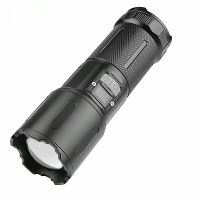30W LED zaklamp met lange reikwijdte en wit licht, hoog vermogen, tactische telescopische zoom jachtverlichting