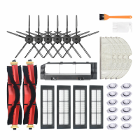 31 Stks vervangingen voor Xiaomi Roborock Xiaowa Stofzuiger Onderdelen Accessoires 6 * 5 armige zijborstels 4 * filters