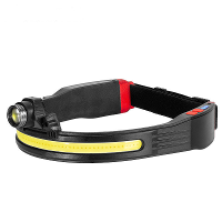 350LM Slimme Inductie Plafonnière USB Oplaadbare LED Koplamp Fietsen Avontuur Vissen Zaklamp Fiets Koplamp