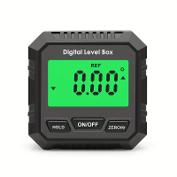 360° Digitale Niveauhoekmeter Mini Meetkruis Waterpas met Elektronische Magnetische Basis Achtergrondverlichting Timmerg