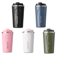 380Ml RVS Thermosfles Vacuüm Geïsoleerde Waterfles Thermoskan voor Herbruikbare Beker voor Koffie, Thee en Frisdrank
