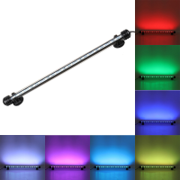 38Cm bluetooth APP RGB LED Aquarium Fish Tank Lights Onderdompelbare Strip Bar Lamp