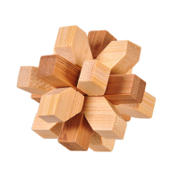 3D Grijpende Puzzels Spel Speelgoed Puzzel Speelgoed Bamboe Klein formaat Voor Volwassenen Kinderen IQ Brain Teaser Kong